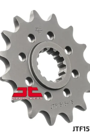 JT SPROCKETS - FRONT STEEL 15T, 520 - Sprockets - Kwaliteitsstaal Merkproduct